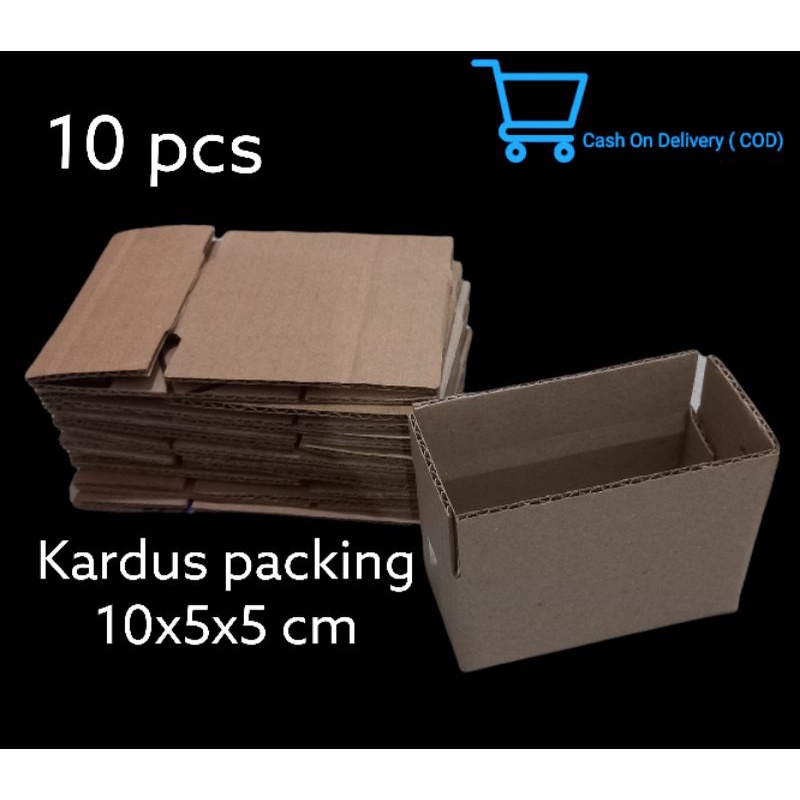 

10 pcs kardus packing 10x5x5 cm