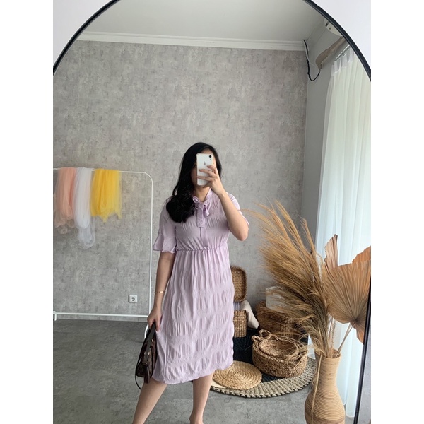 Luna Dress Bumil Friendly Dress Pastel Dress