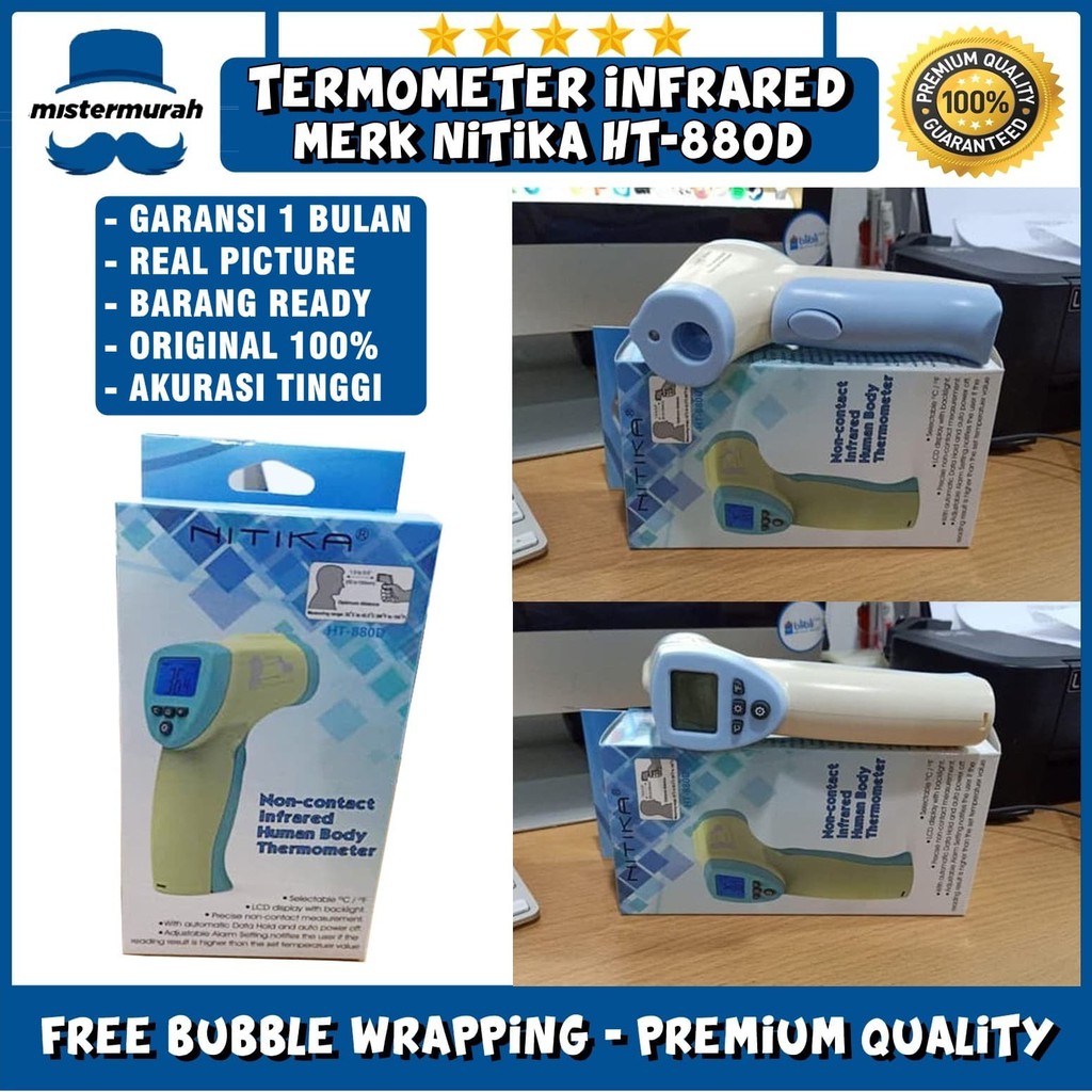 NITIKA THERMOMETER INFRARED LASER TERMOMETER TEMBAK DIGITAL THERMO GUN