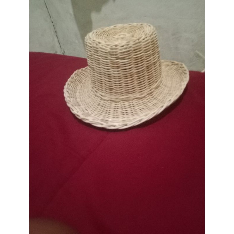 topi classic anyaman rotan