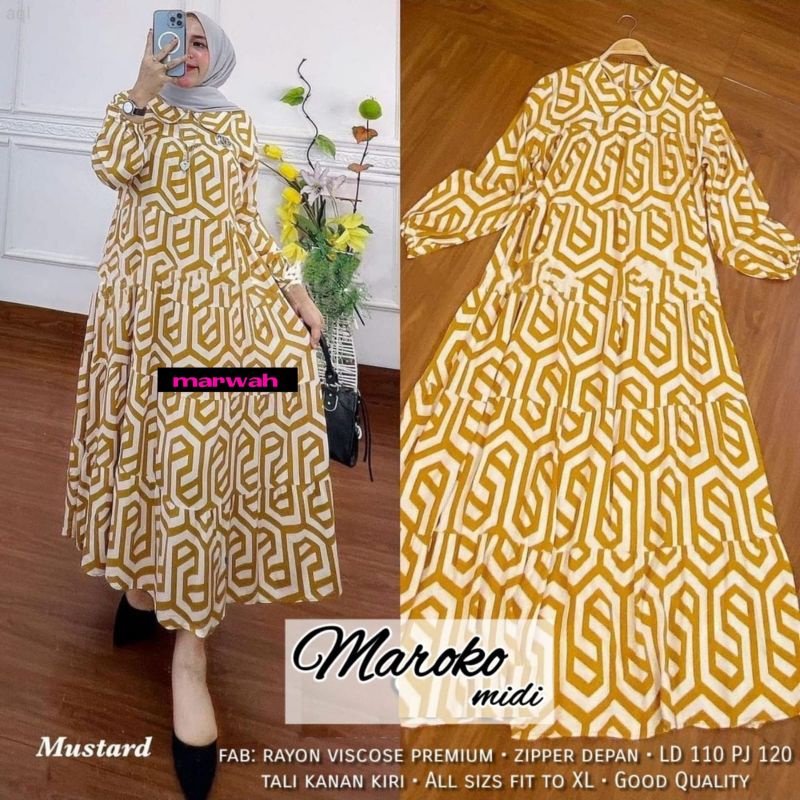 Maroko Midi Dress
