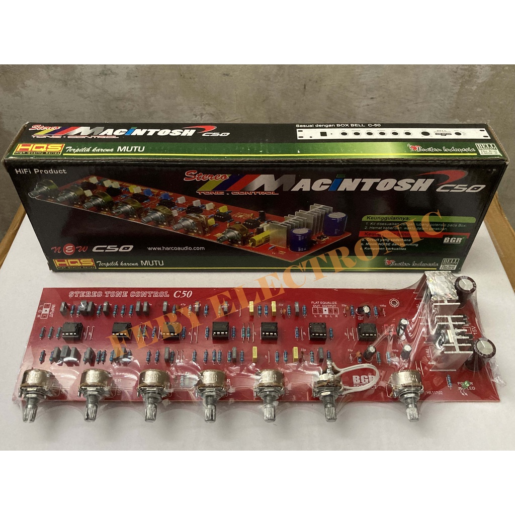 KIT MACHINTOSH C50 TONE CONTROL BELL BGR