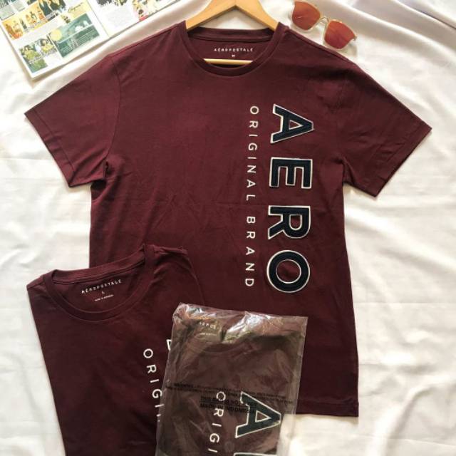 Kaos original Aeropostale pria wanita