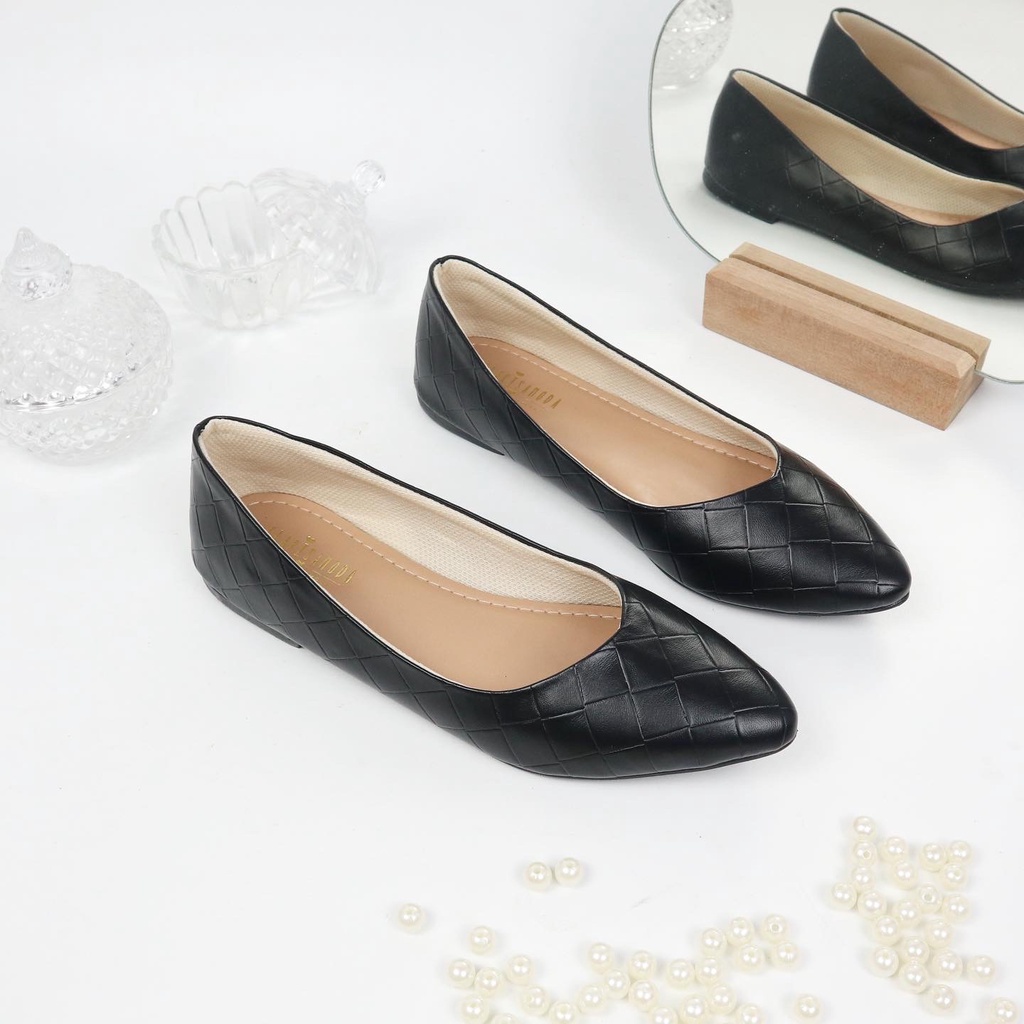 GLARISAMODA Ava Flatshoes sepatu wanita Normal To Big Size