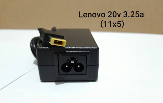 Adaptor Laptop Lenovo 20 volt,  3.25 ampere,  11x5 mm Replacement Good Quality