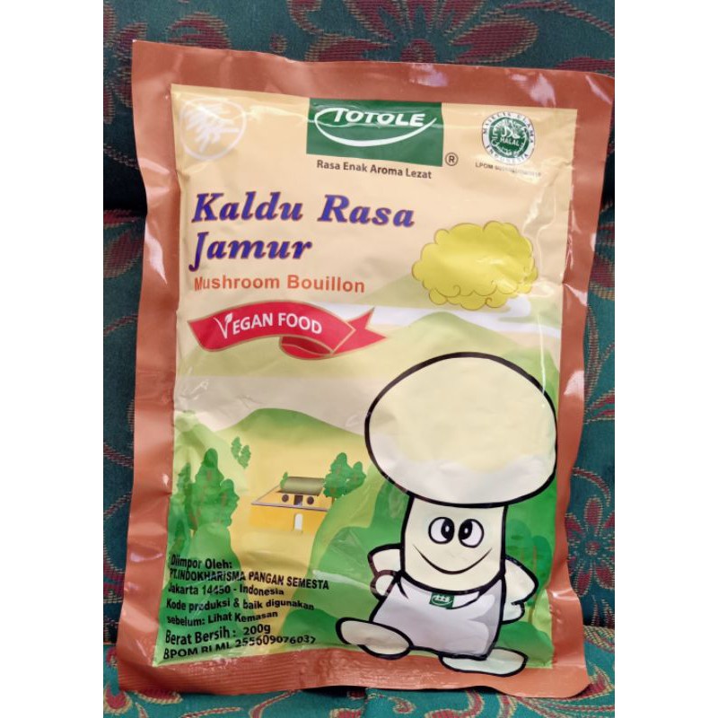 

totole kaldu rasa jamur mushroom bouillon 200 g