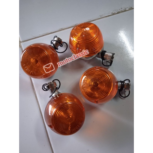 Lampu sein riting honda cb100 cb125 s90 s90z benly import