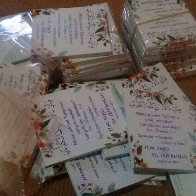 

Memo souvenir desain suka-suka