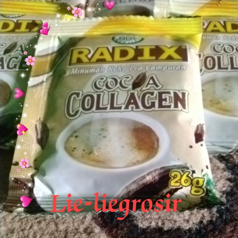 Radix collagen pak haji kemasan sachet 26gr