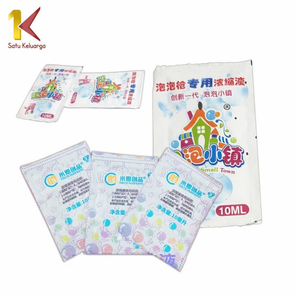 Satu Keluarga REFILL Bubble Gun M174 Isi Ulang Gelembung Sabun / Refill Pistol Air Mainan Anak Bubbl
