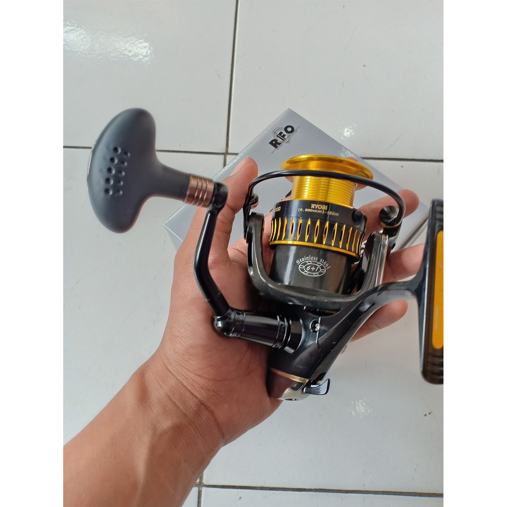 Reel Ryobi Vertigo II 2000 3000 4000 Power Handle Full Metal Body