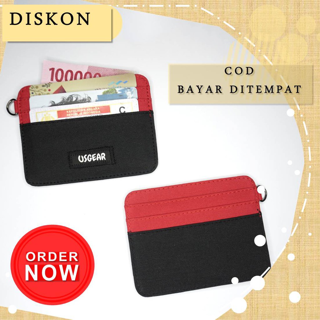 Dompet Kartu Tipis Card Wallet Simple Wallet Pria Wanita - UGSW0006