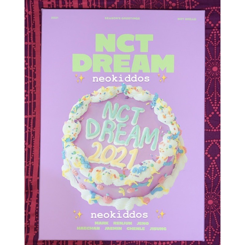SHARING SEASON GREETING 2021 NCT DREAM BENEFIT ALADIN