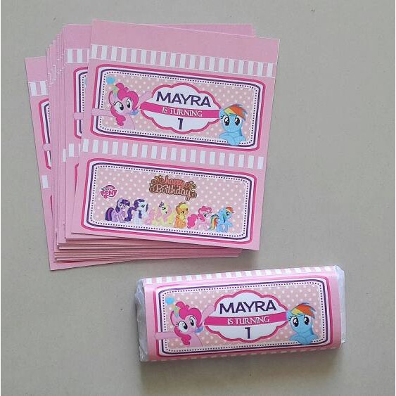 

Label Kit Kat My Little Pony