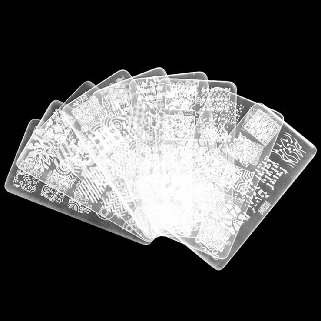 Infiniteforce.id Set Stempel / Cap / Stempel Kuku Untuk Nail Art