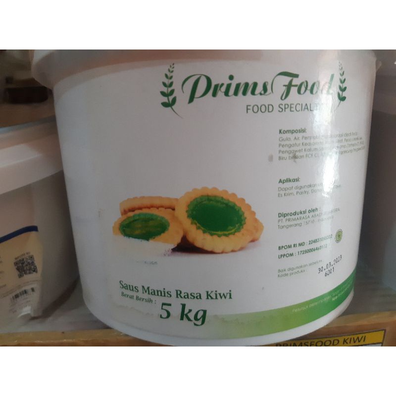 

Prims food kiwi/selai kiwi 250 gr Repack