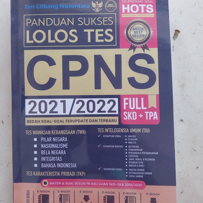 

DISKON HARGA panduan sukses tes cpns 2021 KPL176