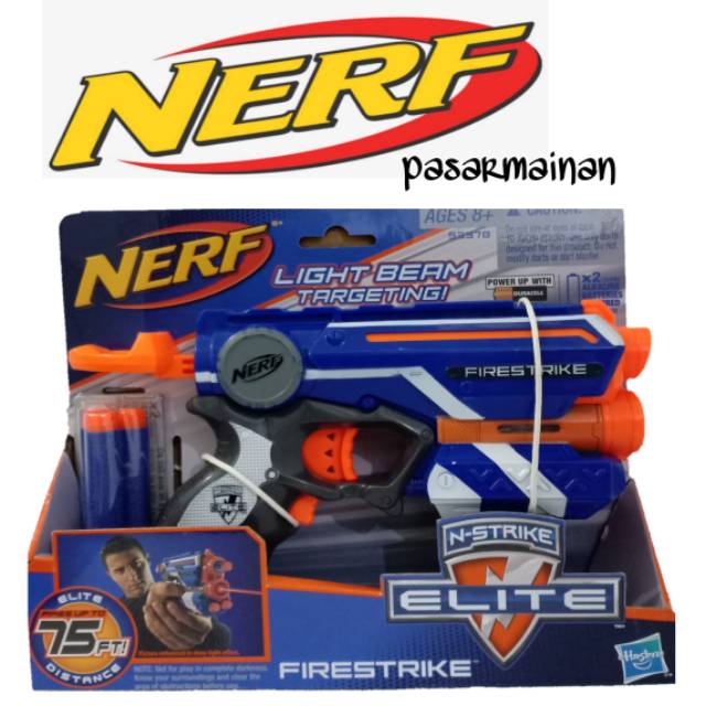 Tembakan Nerf Light beam Tergeting Firestrikes N-strike elite