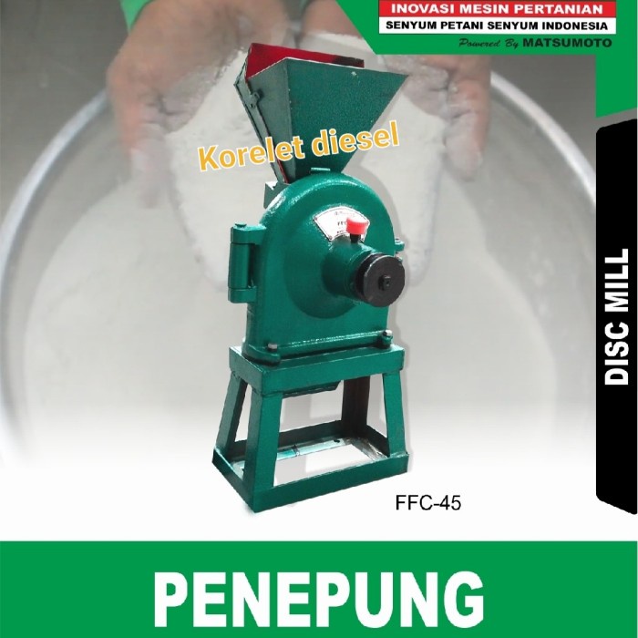 Mesin Giling Penepung MAHKOTA FFC45 DISK MILL FFC45