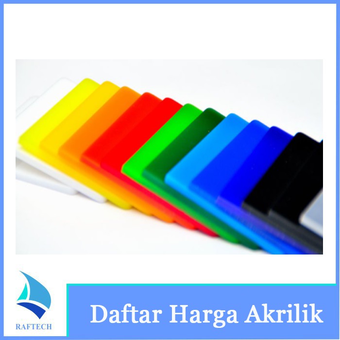 Daftar List Harga Akrilik Custom Berbagai Macam Tipe Warna Ketebalan