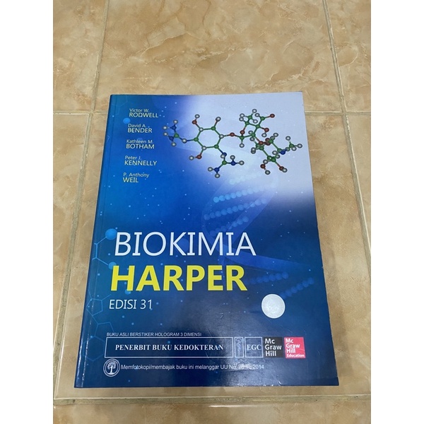 Buku Biokimia Harper Edisi 31