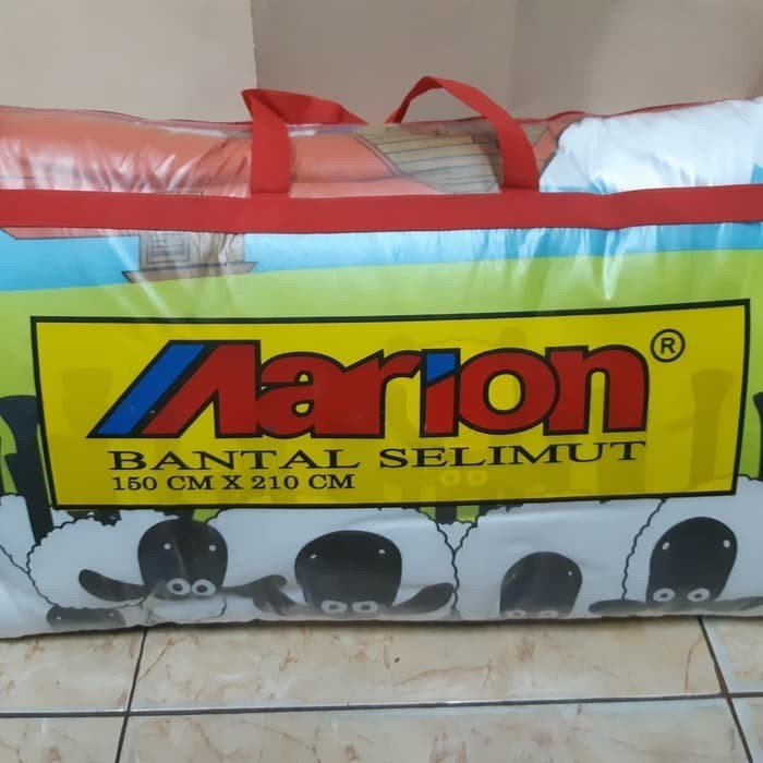 Spesial Promo - Balmut - Bantal Shaun The Sheep - Balmut Karakter - Selimut Anak