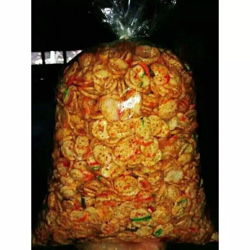 

kerupuk seblak pedas