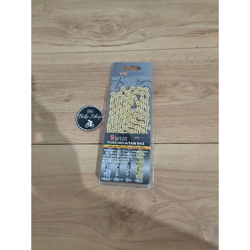 RANTAI VG SPORTS 9 SPEED GOLD