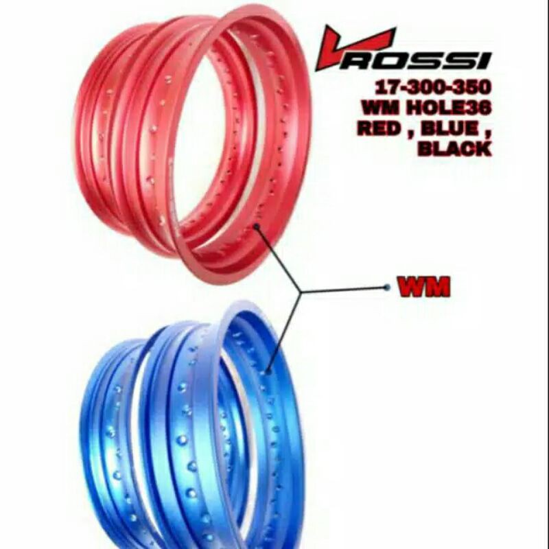 VELG ROSSI RING 17/17 300/350 HOLE 36