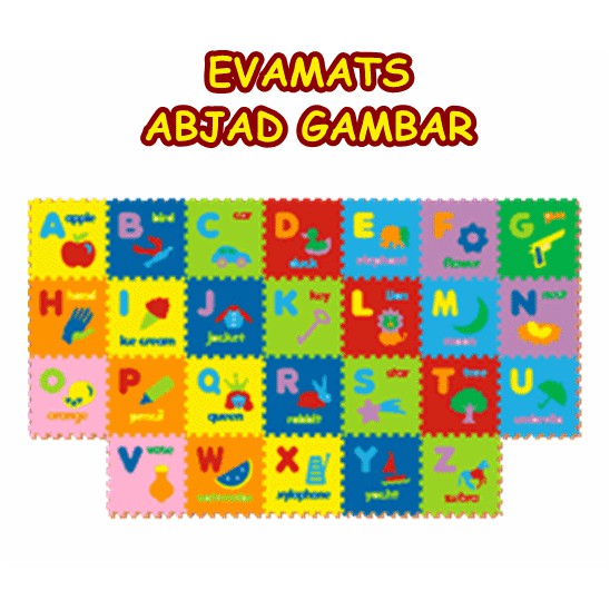 EVAMATS ABJAD GAMBAR / EVAMAT | Shopee Indonesia