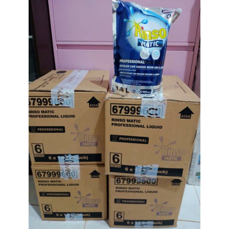 rinso matic 1,8L detergent  cair mesin profesional