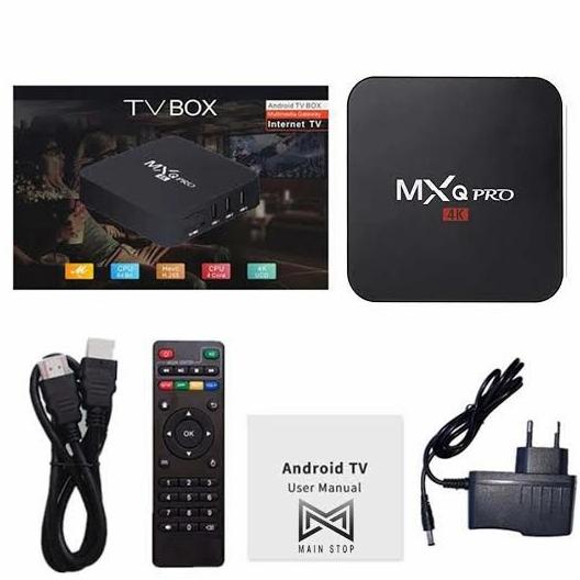 TV BOX MXQ PRO 4K RAM 2GB / 16GB ANDROID 10 / TV BOX FLECO / STB MX9