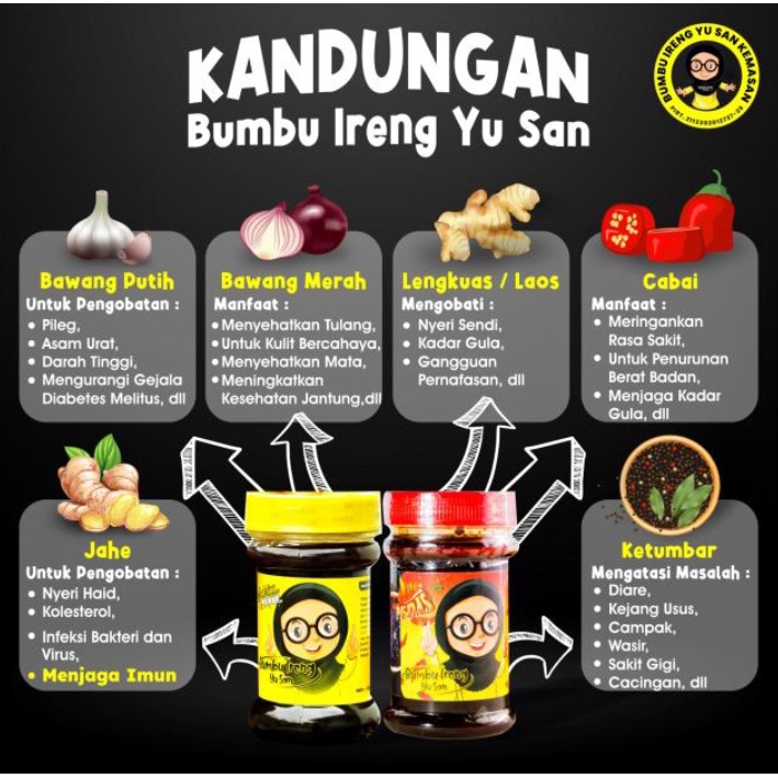 

Bumbu Ireng Yusan Original