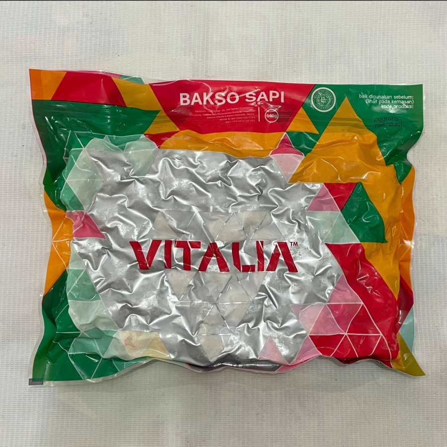 Bakso Sapi Vitalia 640gr / Baso Sapi