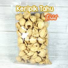 KERUPUK TAHU 250gr / KERUPUK TAHU BULAT / ASIN GURIH / PEDAS ASIN DAUN JERUK / KERUPUK TAHU KILOAN