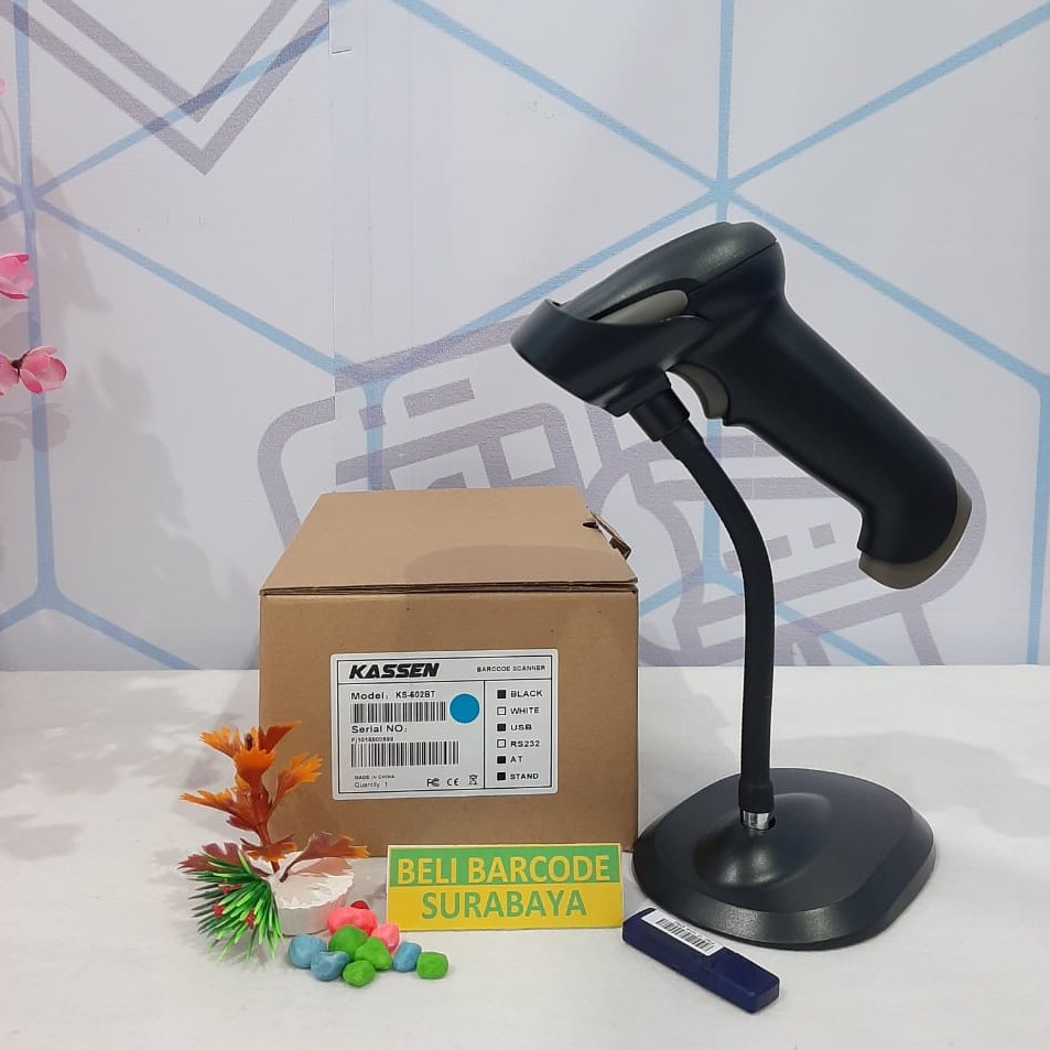 KASSEN KS 602 BLUETOOTH SCANNER BARCODE DENGAN DONGLE
