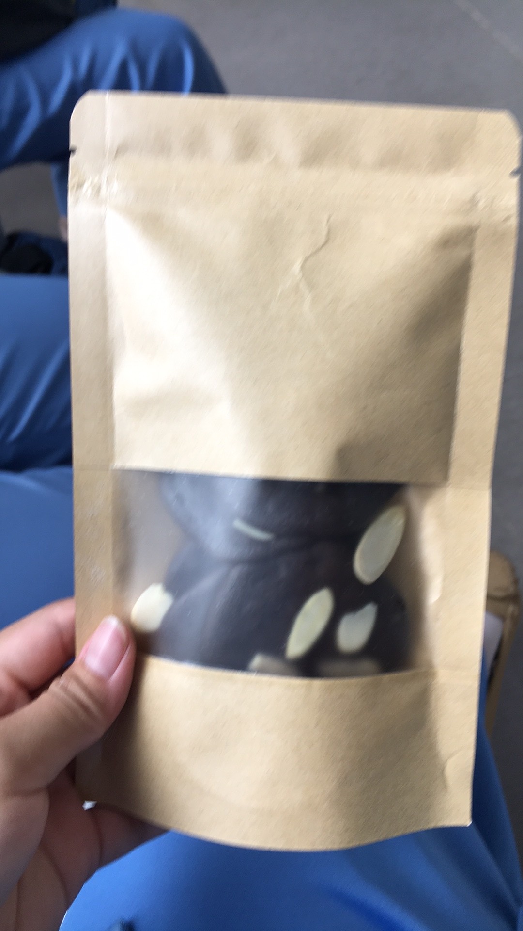 Standing Pouch Kraft Paper Window - Plastik Kemasan Makanan 14x20