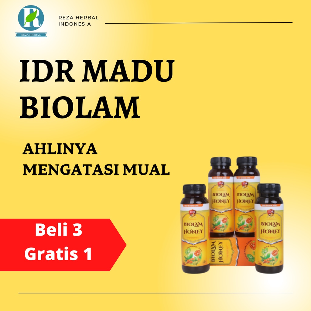 Obat Mual - IDR Madu Biolam