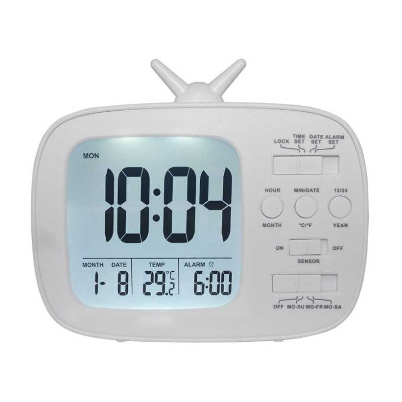 Jam Digital LED Alarm Clock Temperature