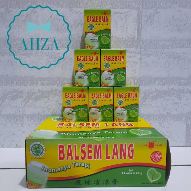 AHZA BALSEM CAP LANG 20GR EXP JAN 2025