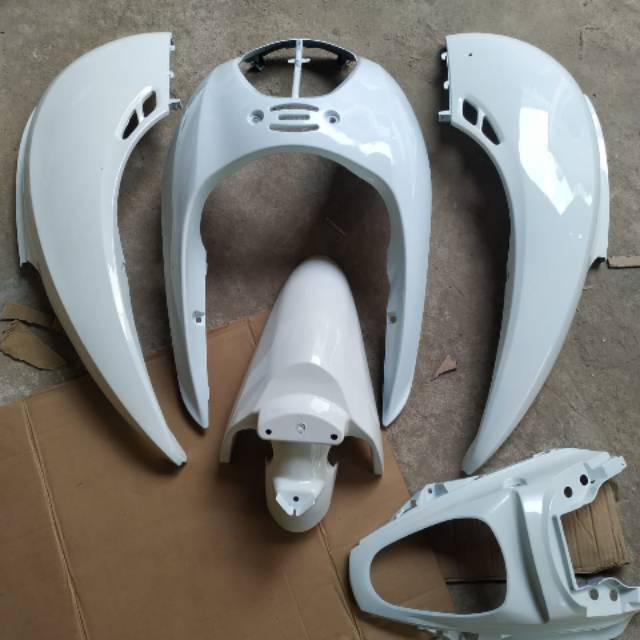 promo body scoopy karbu warna putih full