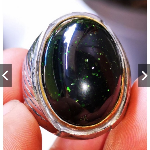 Batu akik asli Black oval Papua jumbo