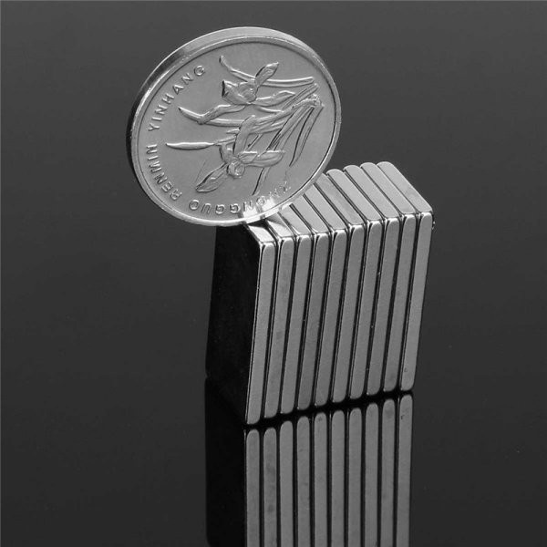 Strong Neodymium Magnet NdFeB N35 10 PCS--Taffware