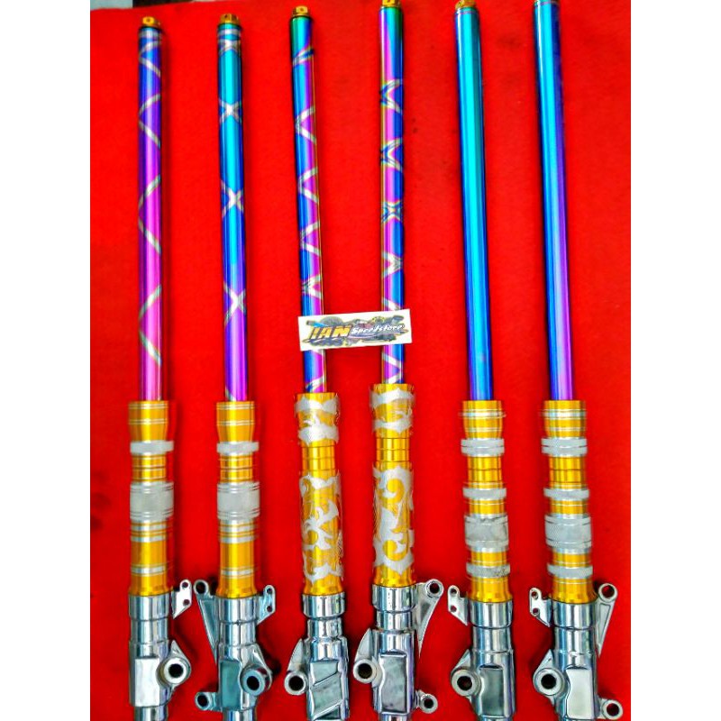 paketan as 26+bottom siap pake set as 26,as 26 rainbow, paketan as 26 bottom bubut,