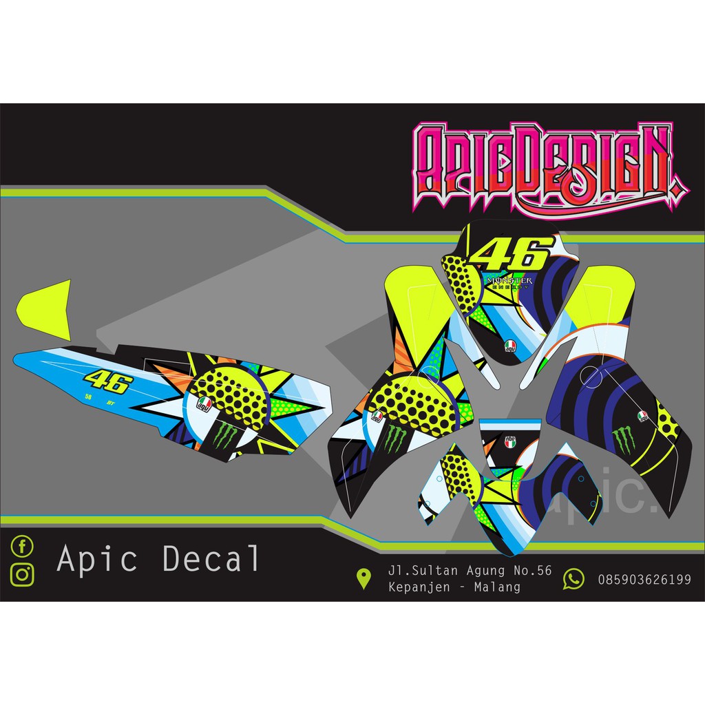 Decal Lexi Sunmoon VR46 2020