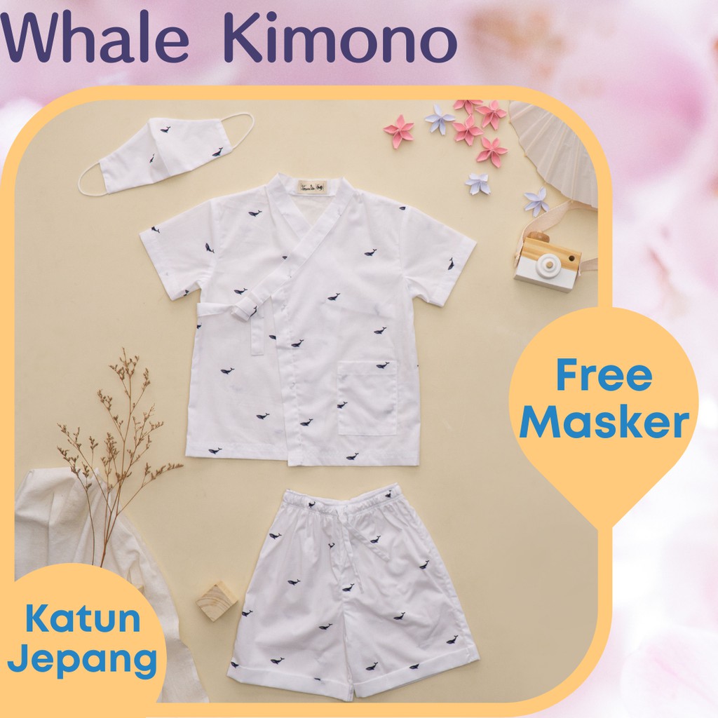 Japan Series Kimono dan Yukata Katun Jepang Premium