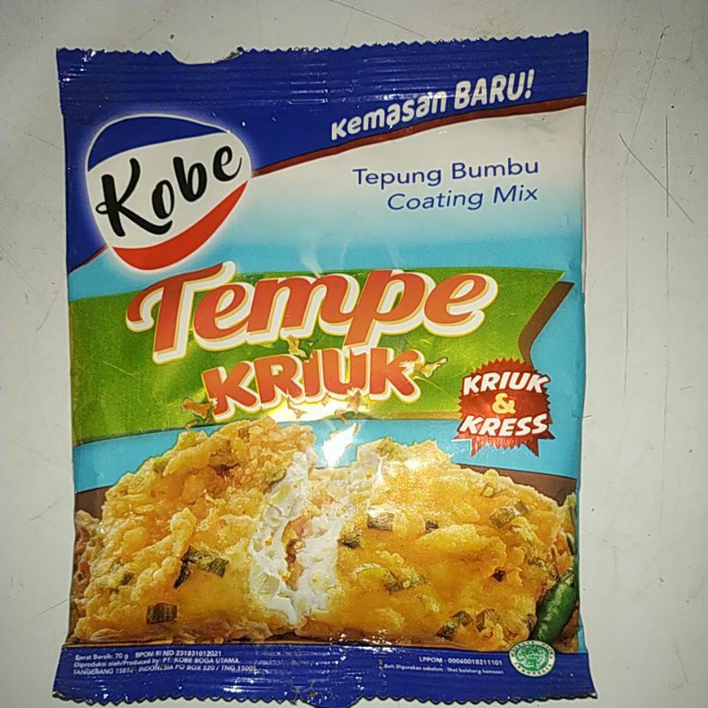 

Tepung Bumbu Tempe Kriuk KOBE 70 gr