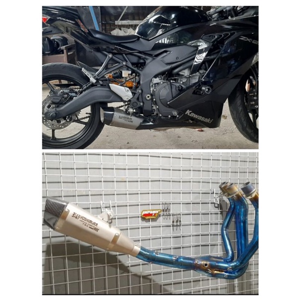 Knalpot Yoshimura+Adaptor for ZX25R
