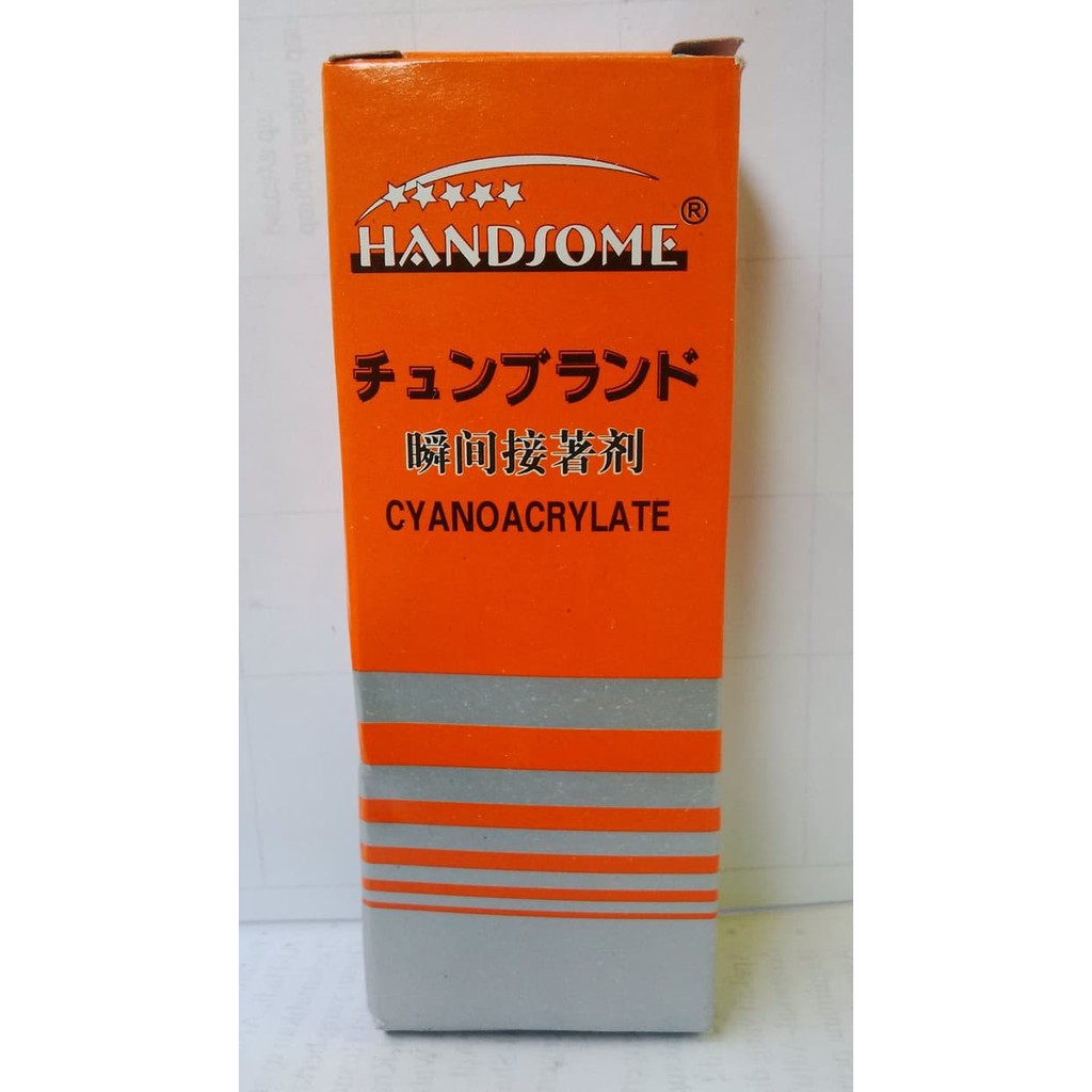

Lem Korea Handsome Cyanoacrylate / Lem Cair Serbaguna