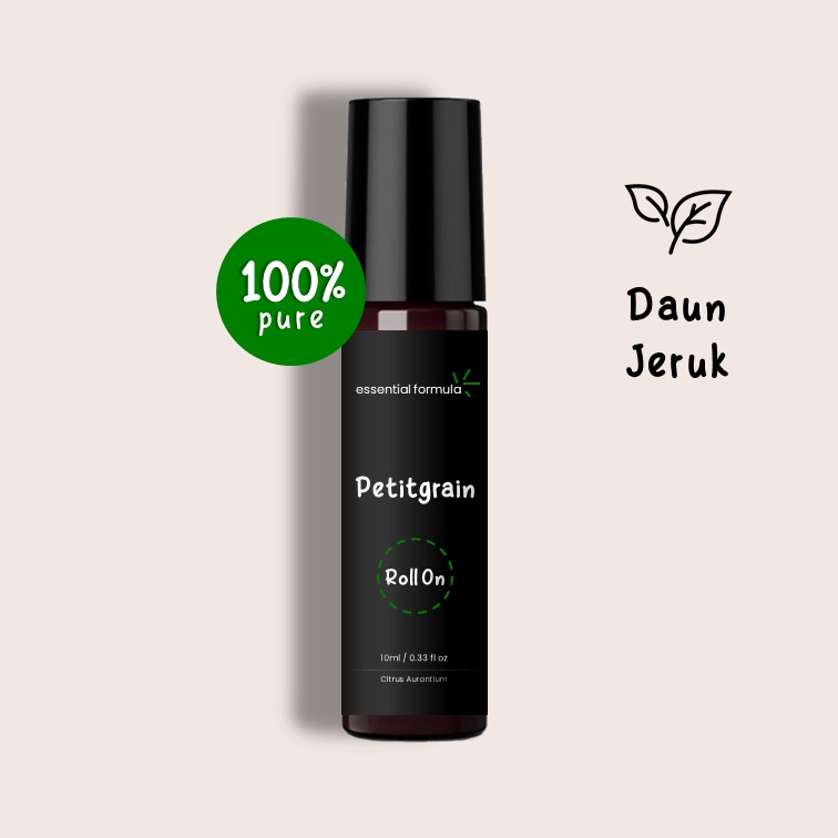 10ml Organic Petitgrain Essential Oil Roll On Daun Jeruk Murni 100%